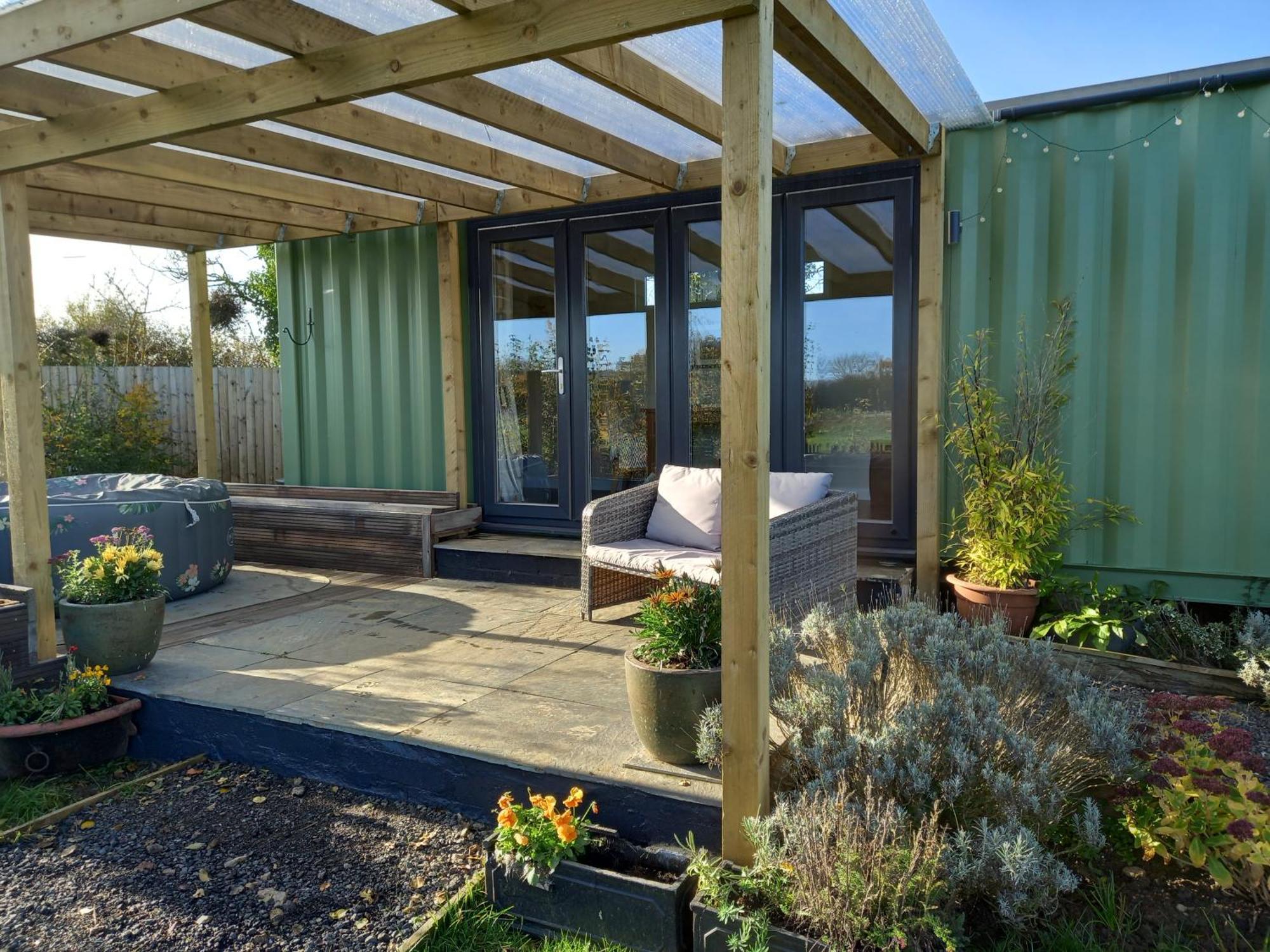 Sweet Pea Cabin Badsey Exteriér fotografie